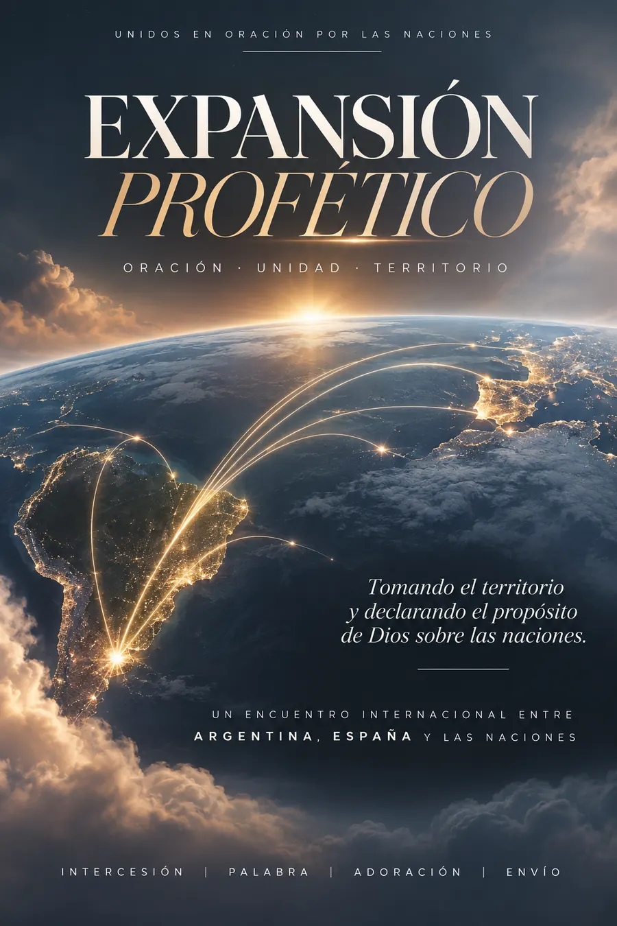 Expansión Profética — encuentro internacional de intercesión entre Argentina, España y las naciones